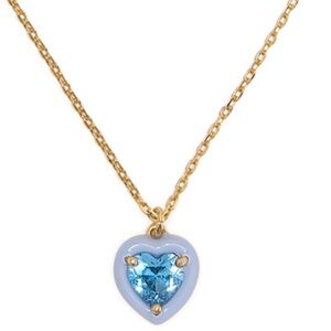 NWT KATE SPADE NEW YORK
SWEETHEART MINI PENDANT NECKLACE, 16"